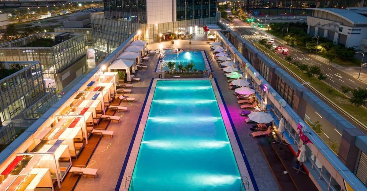 Songdo Halla Westernpark-Seaviewroom Hotel-바다전망 Inczhon Zewnętrze zdjęcie